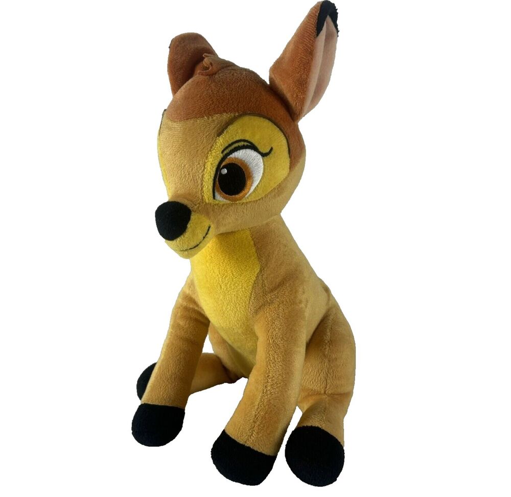 Disney Bambi Plush Sitting 11" tall Deer Stuffed Animal Toy